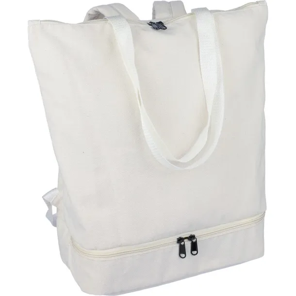  Backpack, shoulder bag beige