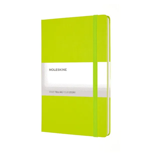  MOLESKINE notes, cca A5 Limeta