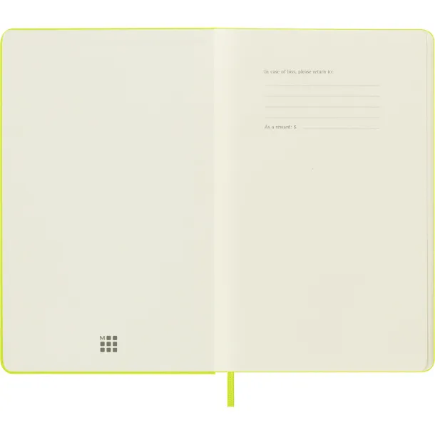  MOLESKINE notes, cca A5 Limeta