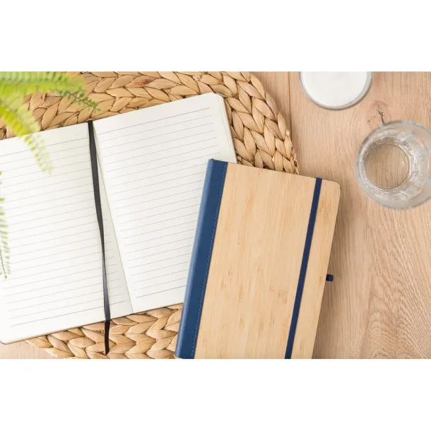  Notes od bambusa, cca A5 Plava