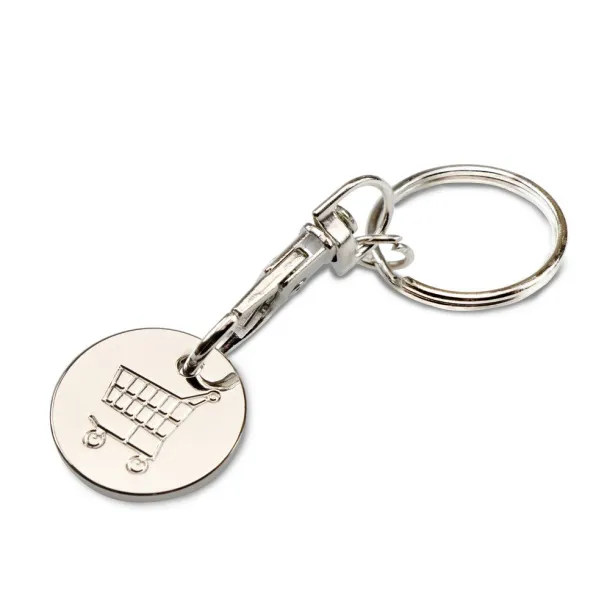  Keyring with shopping cart coin 45533C