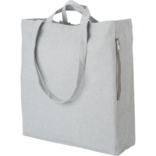  Torba za kupovinu od recikliranog pamuka - 350 g/m² graphite