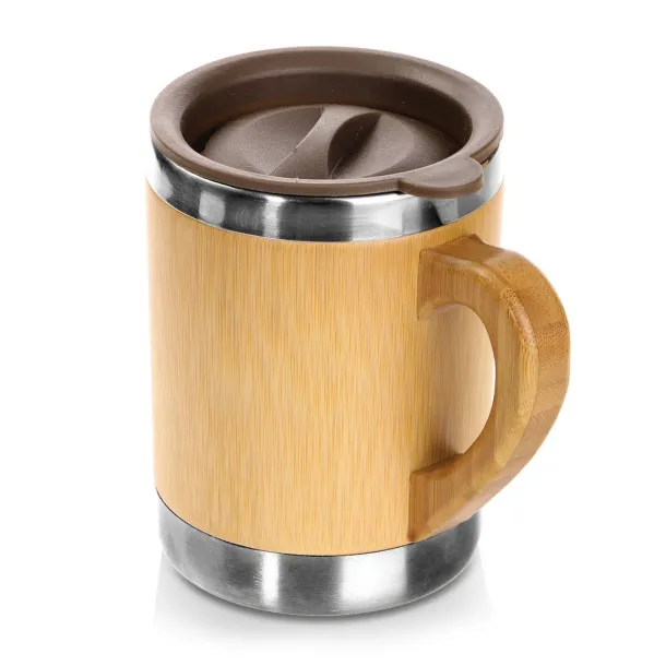  Bamboo travel mug 250 ml wood