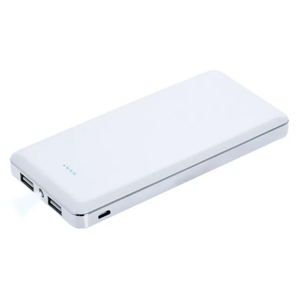  Power bank 12000 mAh with light Bijela