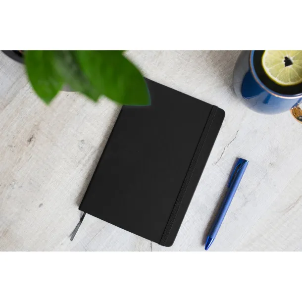 Roderick Notes od recikliranog PU materijala, A5 Crna