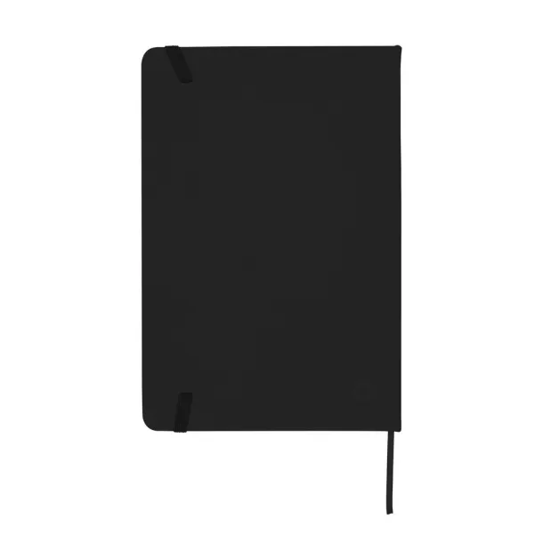 Roderick Notes od recikliranog PU materijala, A5 Crna