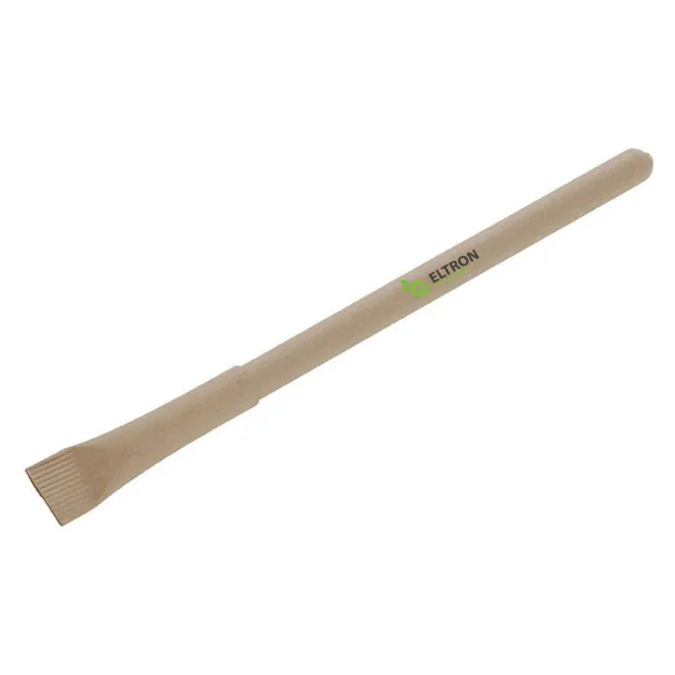  Ball pen made of rolled paper with cap Neutral