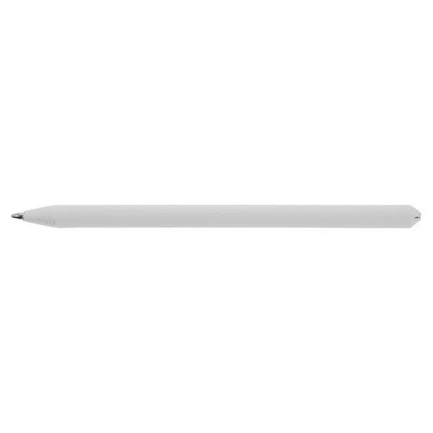  Ball pen made of rolled paper with cap Bijela