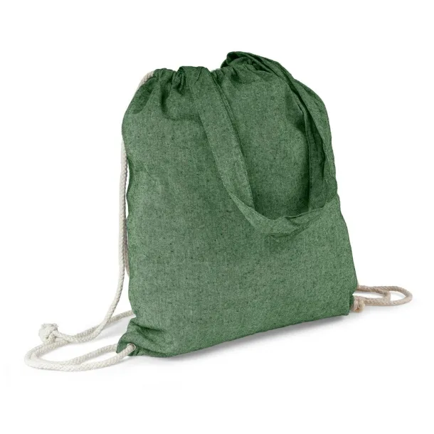  2u1 torba s vezicama za kupovinu od recikliranog pamuka 45533C