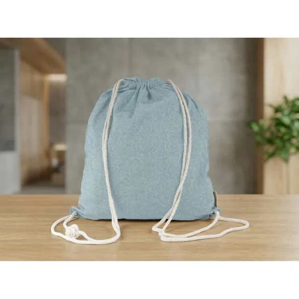  2u1 torba s vezicama za kupovinu od recikliranog pamuka 45533C