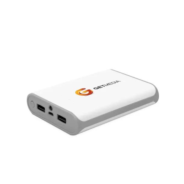  Prijenosna baterija 8000 mAh Bijela
