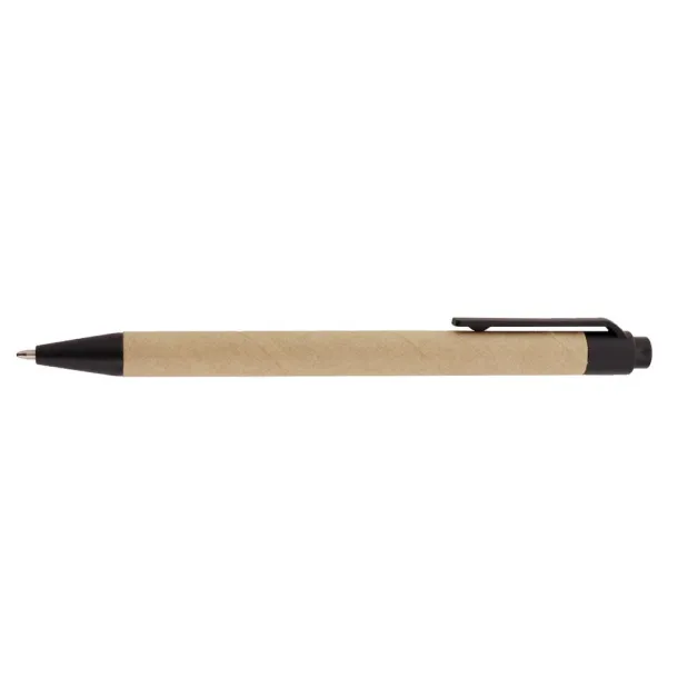  Memo holder, ruler, sticky notes, ball pen brown