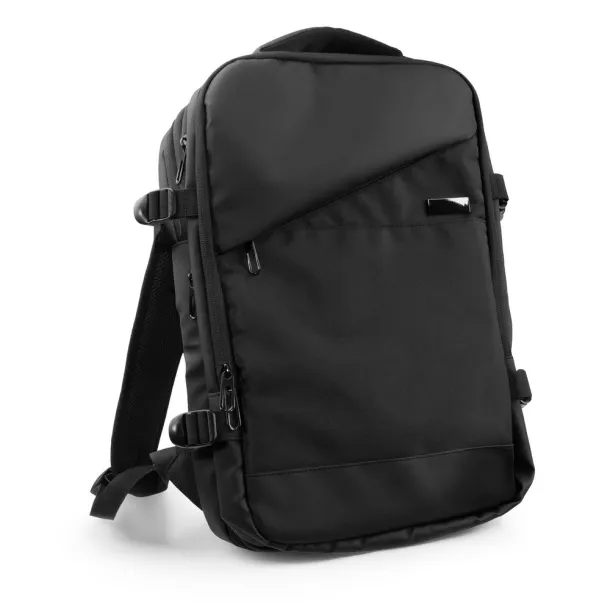 Aicha Exclusive Collection proširivi ruksak Crna