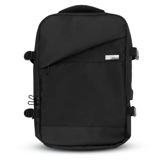 Aicha Exclusive Collection proširivi ruksak Crna