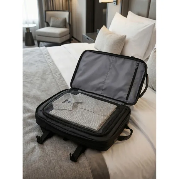Aicha Expandable backpack Exclusive Collection Crna