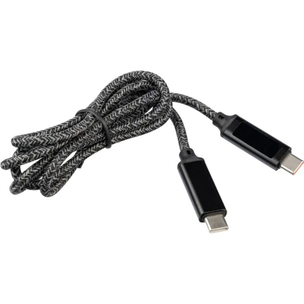  Charging cable Crna