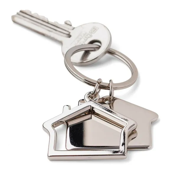  Keyring "house" silver
