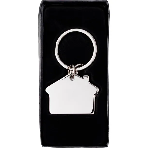  Keyring "house" silver