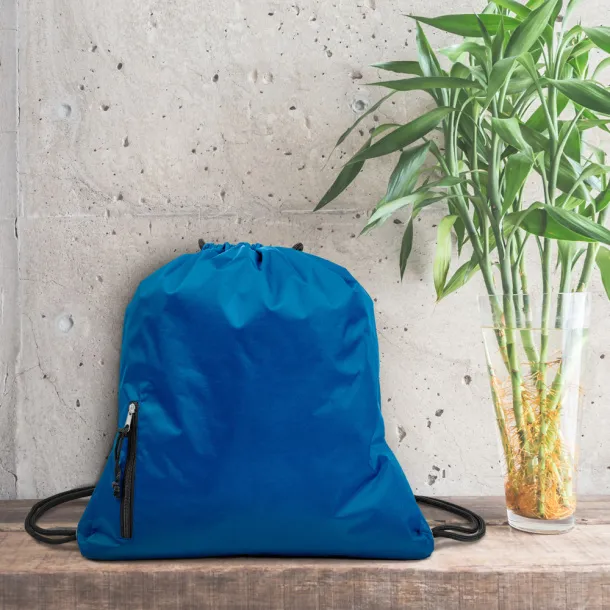 Salim Drawstring bag navy blue