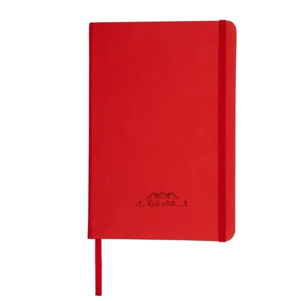  Notes s magnetom, A5 Crvena