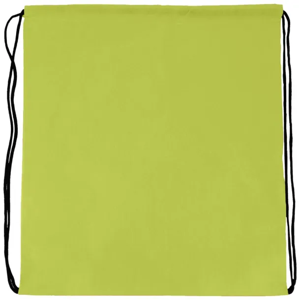  Drawstring bag light green