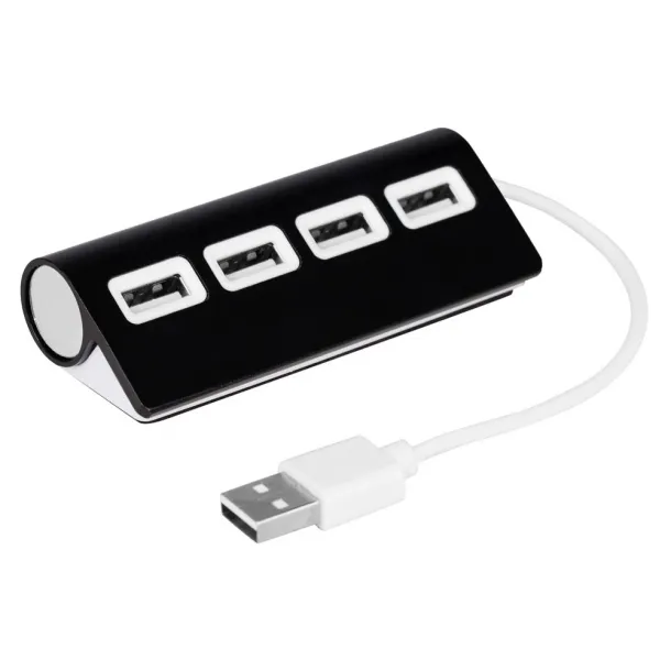  USB hub 2.0 Crna