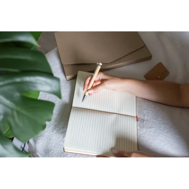  Bamboo ball pen Crna