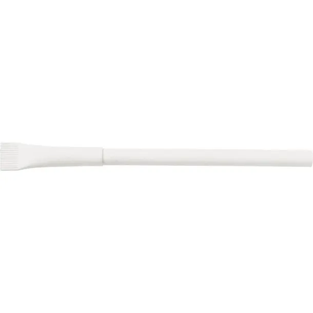 Recycled cardboard ball pen Bijela