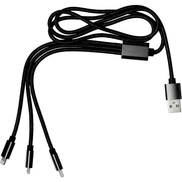  Charging cable Crna