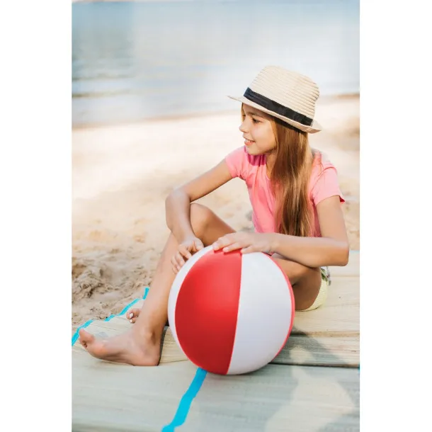  Lopta za plažu na napuhavanje Crvena