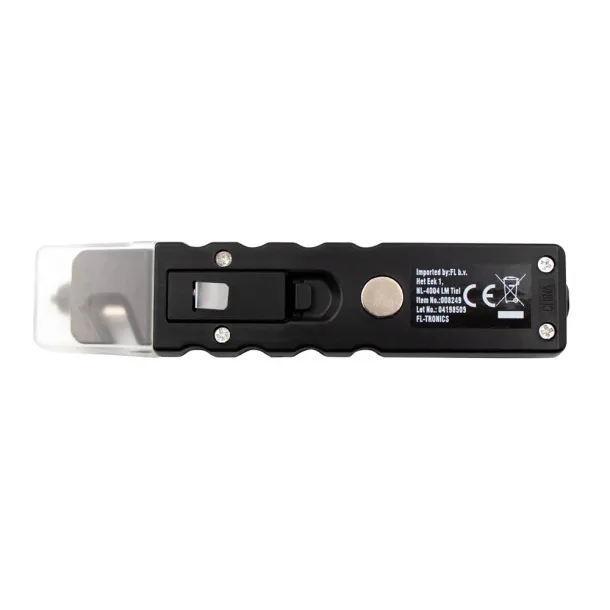  Emergency torch 4 COB LED, safety hammer, seat belt cutter Crna