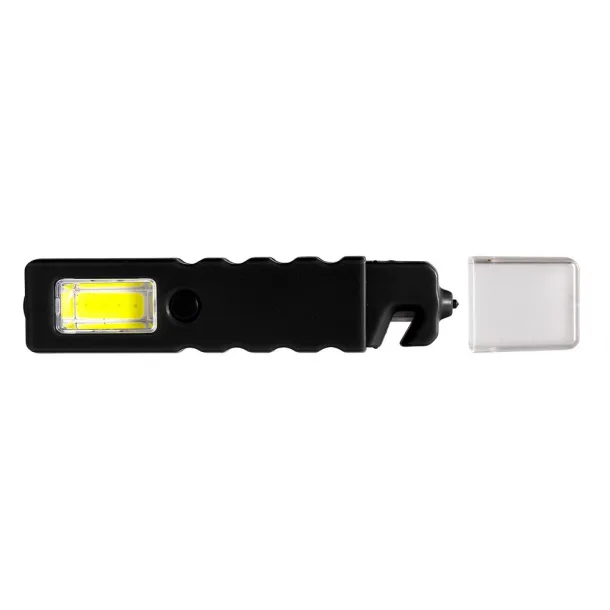  Višenamjenska svjetiljka za hitne slučajeve 4 COB LED Crna