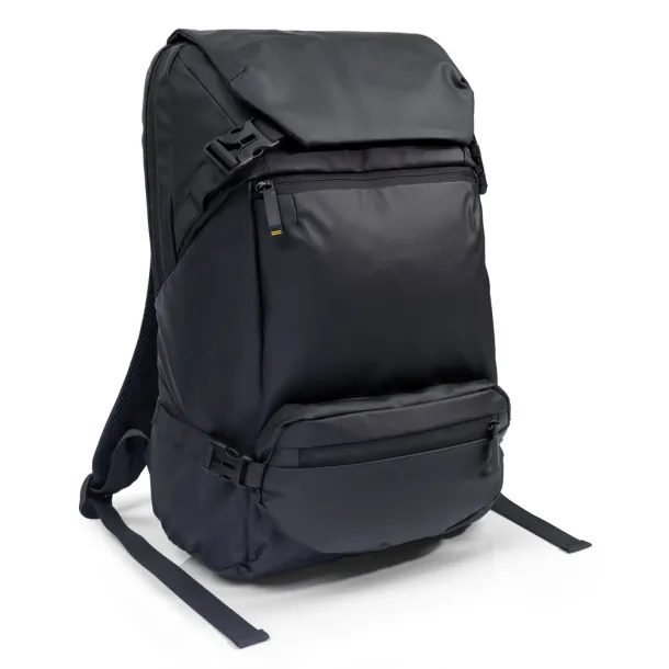 Chaundrise Ruksak za laptop 15,6" 2 u 1, torba oko struka Crna
