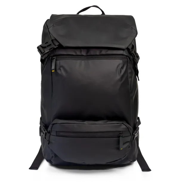 Chaundrise Ruksak za laptop 15,6" 2 u 1, torba oko struka Crna