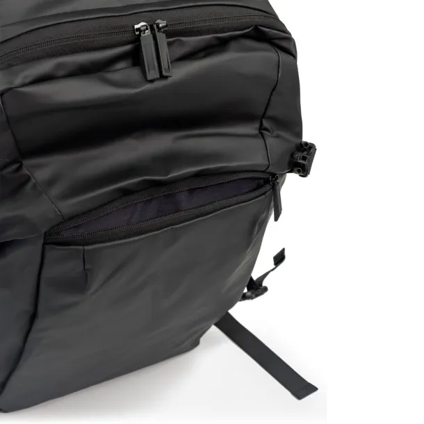 Chaundrise Ruksak za laptop 15,6" 2 u 1, torba oko struka Crna