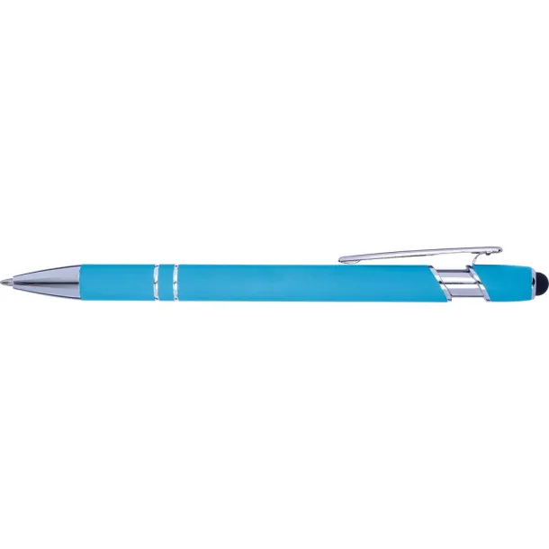  Ball pen, touch pen light blue