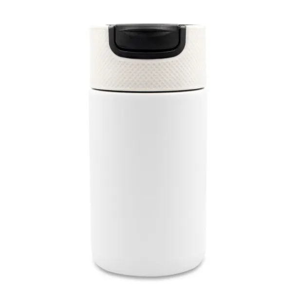 AIR GIFTS NABILA Thermo mug 400 ml with ceramics Bijela
