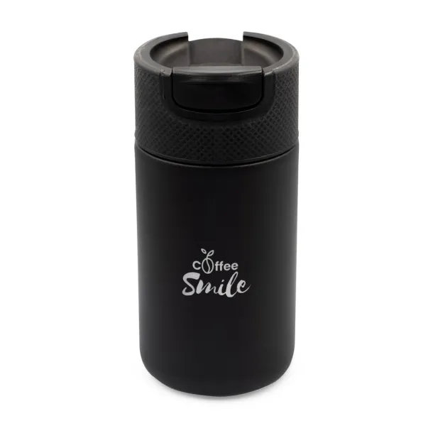 AIR GIFTS NABILA Thermo mug 400 ml with ceramics Crna