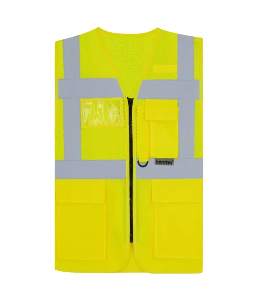 ATHENS MESH MULTIFUNCTIONIAL VEST \"ATHENS\" - Korntex Yellow