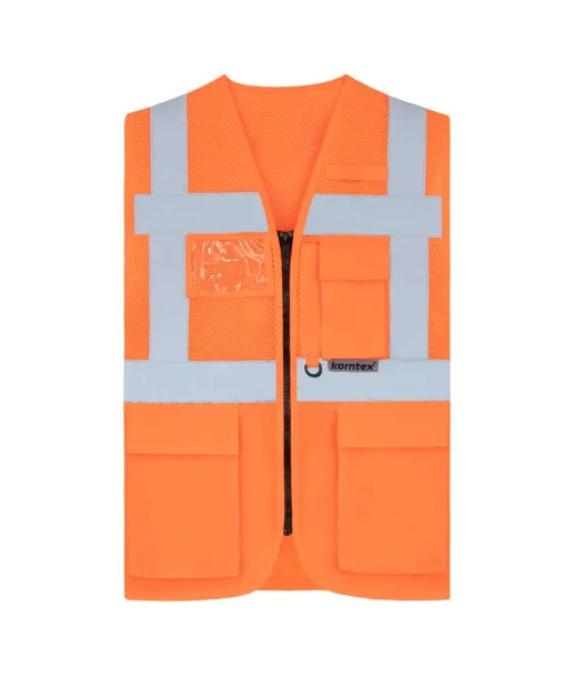 ATHENS MESH MULTIFUNCTIONIAL VEST \"ATHENS\" - Korntex Orange