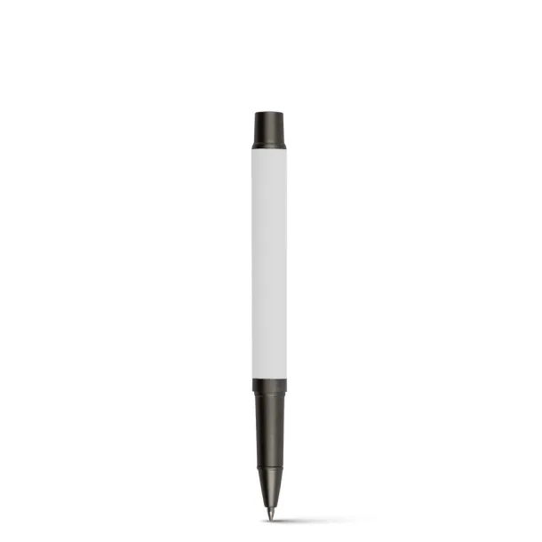 Geraldine Gel ball pen with cap Bijela