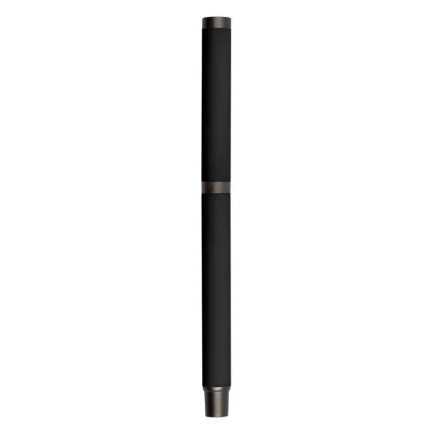 Geraldine Gel ball pen with cap Crna