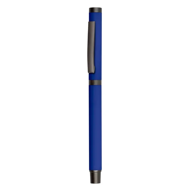 Geraldine Gel ball pen with cap navy blue