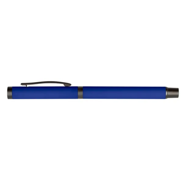 Geraldine Gel ball pen with cap navy blue