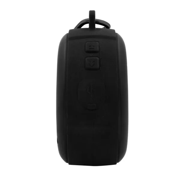 Justice Wireless speaker 5W Air Gifts with carabiner Crna