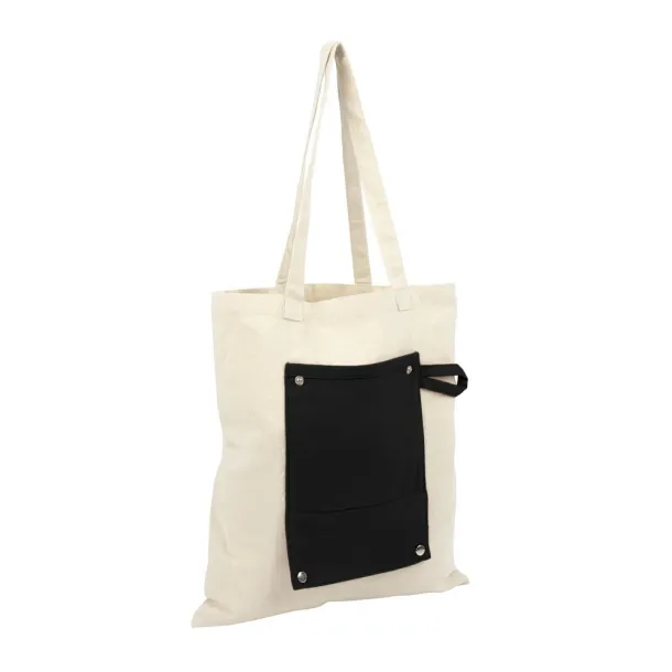 Arlo Sklopiva torba za kupovinu - 220g/m2 Crna