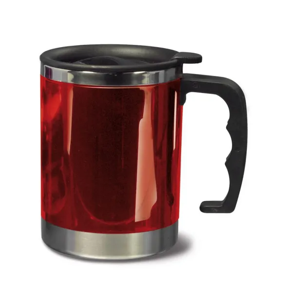  Putna šalica 400 ml Crvena