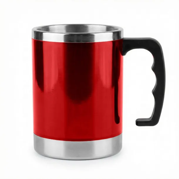  Putna šalica 400 ml Crvena