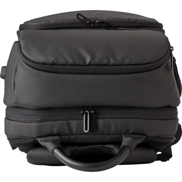  Laptop backpack 15" with weight reduction system Crna