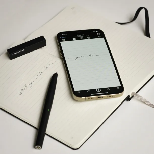  MOLESKINE Smart Writing Set 3 Crna